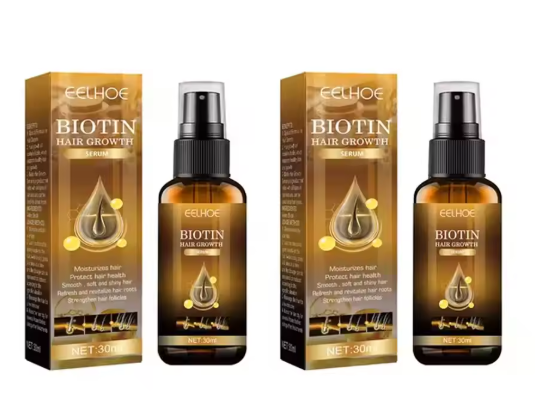 Biotine produits de croissance rapide des cheveux Anti perte de cheveux, lutte contre la calvitie, beauté de la barbe, 60ml