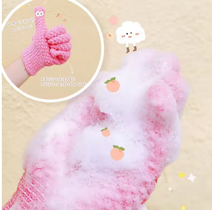 1 Paire de Gant de nettoyage et exfoliants Corps